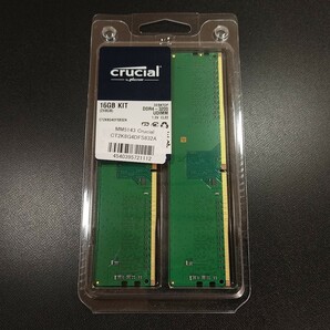 DDR4-3200 8GBx2枚組 Crucial CT2K8G4DFS832A