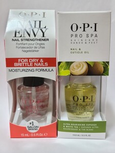 OPI ネイル エンビー ドライ & ブリットル 15 ml + プロ スパ ネイル & キューティクル オイル 14.8 ml