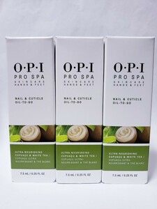 OPI プロ スパ キューティクル オイル トゥーゴー 7.5 ml x 3点 アメリカ製 新品未使用 Pro Spa To Go