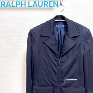 テーラードジャケット ラルフローレン POLO RALPH LAUREN ネイビー ジャケット ジップアップ
