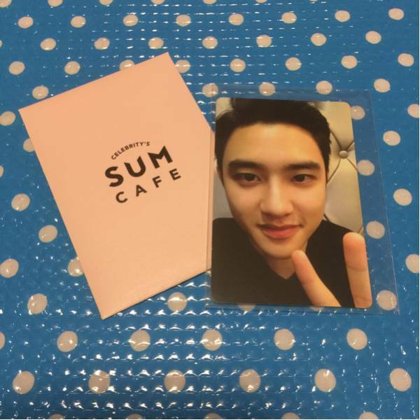 EXO★5周年 記念 非売品 スナックバッグ 封入 トレカ★SM 公式 COEX SUM★D.O. ディオ ギョンス ver.★限定 SNACK BAG PHOTO カード