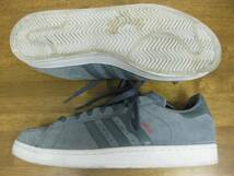 adidas Campus II グレー/赤 ２９ USED キャンパス２_画像2