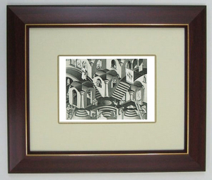 e автомобиль -(Maurits Cornelis Escher) открытка ввод сумма E.10