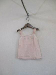  west pine shop pink camisole size 120(USED)51917