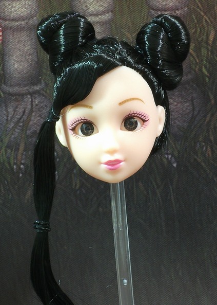 1/6 Doll Head Custom Head Set of 3 3D EYE R, doll, character doll, custom doll, parts