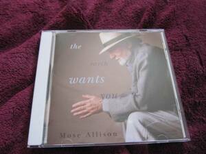 輸入美品 モーズ・アリソン MOSE ALLISON/THE EARTH WANTS YOU