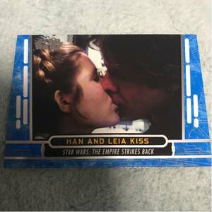 2017 topps スターウォーズ 40th 30 ブルー レイア ハンソロ