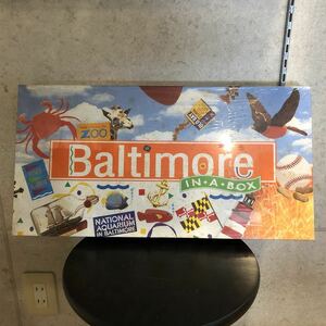 送料無料　1998 ボルチモア　IN・A・BOX ZOO ボードゲーム　Baltimore　未開封　USA ビンテージ　レア