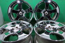 J176 送料無料 WORK ホイール 19-8.5J +35 / 19-9.5J +38 PCD112 ハブ径66.5mm 4本セット メッキ ベンツ アウディ ワーゲン_画像1