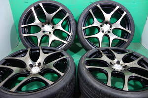 J180 送料無料 225/35R20 夏 4本 BALKEN GATE'S DTM basic 8.5J +33/ 9.5J +25 114.3 IS クラウン プリウスα RX7 ランエボ スカイライン