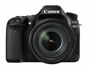 Canon デジタル一眼レフカメラ EOS 80D レンズキット EF-S18-135mm F3.5-5.(新品未使用品)