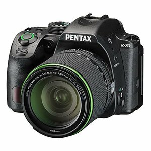 PENTAX デジタル一眼レフ K-70 DA18-135mmWRレンズキット 【ブラック】 K-7(新品未使用品)