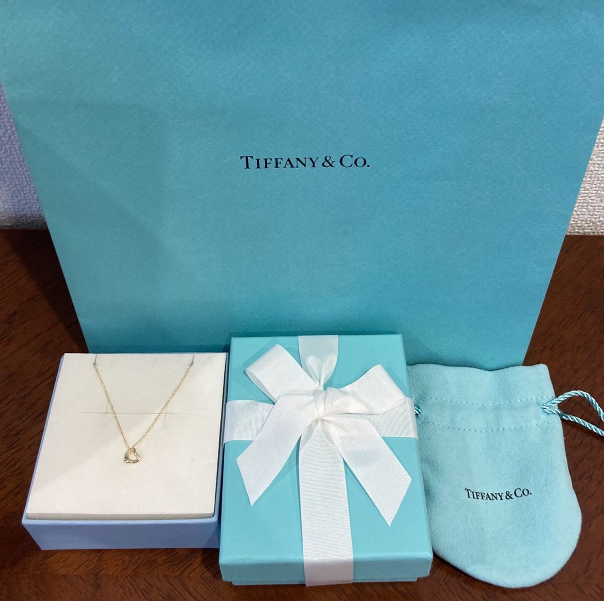 新品 正規品 ティファニー tiffany&co ネックレス オープンハート
