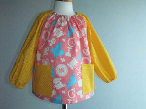  hand made [B90] long sleeve smock * size 90