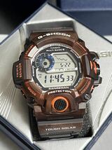 □G-SHOCK レンジマン GW-9405KJ-5JR 電波ソーラー イルクジ限定 イルカクジラ 希少□_画像8