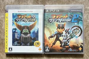 【動作確認画像有り】 PS3 ラチェット&クランク FUTURE 1 2 フューチャー 1 2 ラチェクラ 2点セット まとめ売り プレステ3 ゲームソフト