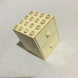 昔のレゴ？LEGO？☆古いパーツ 引き出し☆昭和レトロ