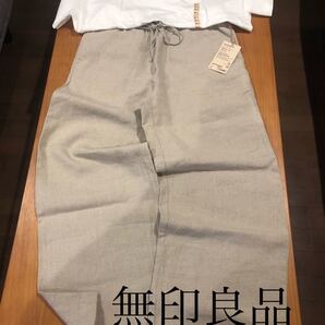 無印良品 新品未使用 白Tシャツとリネンパンツセット