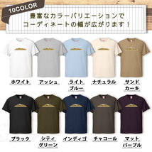 Tシャツ 波 津波 メンズ レディース かわいい 綿100% 大きいサイズ 半袖 xl おもしろ 黒 白 青 ベージュ カーキ ネイビー 紫 カッコイイ 面_画像2