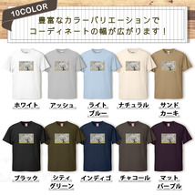 Tシャツ 桜 メンズ レディース かわいい 綿100% さくら サクラ 和柄 大きいサイズ 半袖 xl おもしろ 黒 白 青 ベージュ カーキ ネイビー 紫_画像2