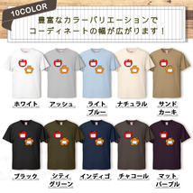 Tシャツ バッチ メンズ レディース かわいい 綿100% 大きいサイズ 半袖 xl おもしろ 黒 白 青 ベージュ カーキ ネイビー 紫 カッコイイ 面_画像2