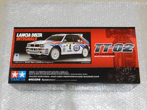 ★ タミヤ 新品 未組立 1/10 RC ランチア デルタ インテグラーレ (TT-02シャーシ) 58570 ★