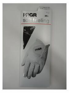 ■PRGR Soft Feeling GLOVE プロギア ソフトフィーリング メンズグローブ【25cm/BK】『柔らかいのにやぶれにくい』PG-119