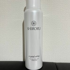 【国内正規品】 SHIRORU クリスタルホイップ洗顔料ブランド