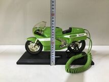 お勧め・Kawasaki　YE-500　バイク型固定電話　ユピテル工業株式会社　電話器　レトロ　コレクション品_画像3