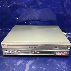 SHARP sharp VHS DVD recorder one body DV-RW200 video deck Junk 