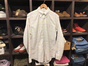 BROOKS BROTHERS CHECK B.D SHIRT SIZE M ブルックス ブラザーズ チェック ボタンダウン シャツ 長袖