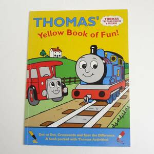 【英語】機関車トーマス★アクティビティーブック★Thomas' Yellow Book of Fun★洋書絵本［11］