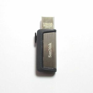 動作確認済 SanDisk USBメモリー 128GB USB3.0/Type-C/Type-A兼用 150MB/s