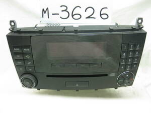 M-3626　Mercedes-Benz　メルセデス・ベンツ　A203 870 30 89　CDデッキ　未チェック品