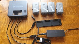 DJI Air2, Air 2S 用バッテリー4個 ,チャージャー