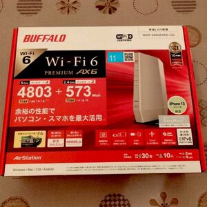 BUFFALO 無線LAN親機 WSR5400AX6S-CG メーカー保証付き