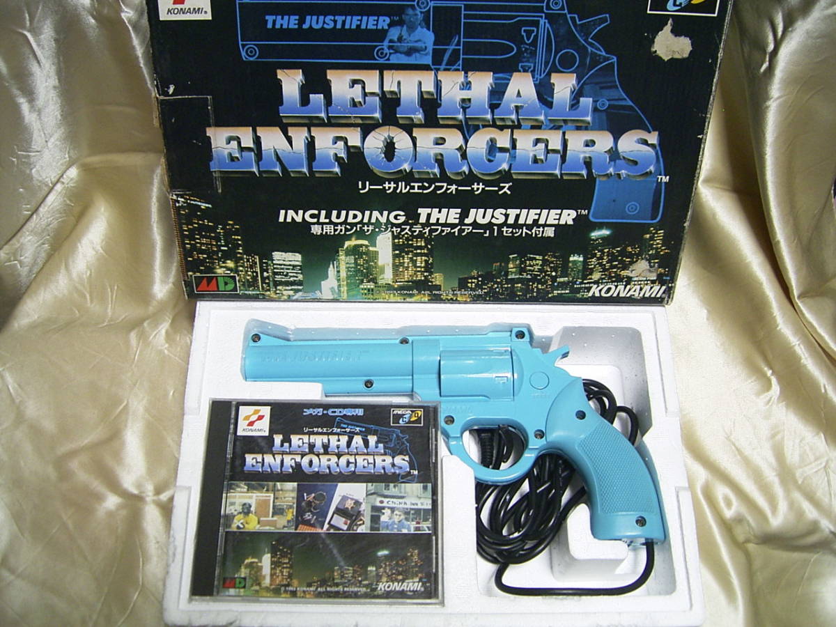ヤフオク! -「リーサルエンフォーサーズ」(シューティング) (タイトル 最安値販売中 リーサルエンフォーサーズ2(光線銃つき) ジャスティスファイアー(2P用)セット 家庭用ゲームソフト