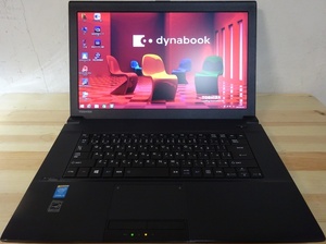 東芝 ノートパソコン dynabook Satellite B554/M/Core i5-4210M 2.6GHz/4GB/500GB/特価良品