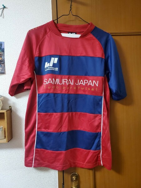 SAMURAI JAPAN 半袖　シャツ　フットサル　スポーツ