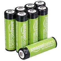 ベーシック 充電池 充電式ニッケル水素電池 単3形8個セット (最小容量1900mAh 約1000回使用可能)_画像1