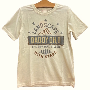 ★即決★新品タグ付 ダディオダディ Daddy Oh Daddy★アウトドア柄 天竺 半袖Tシャツ★速乾生地★140cm ジュニアサイズ ￥2530