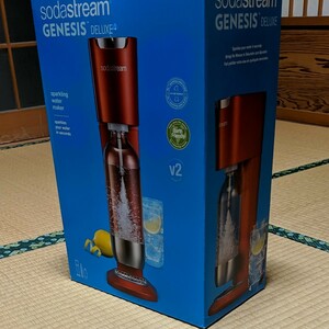 sodastream GenesisDeluxe v2 スターターキット SSM1070（レッド） 