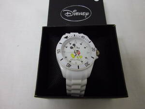（18）★DISNEY　ディズニー　ミッキーマウス　MICKEY MOUSE　腕時計　回転ベゼル　箱付き　2022年5月電池交換済み　稼働品　未使用