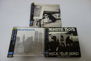 Beastie Boys ビースティ ボーイズ 30周年記念盤 3枚セット リマスター 2CD 「チェック ユア ヘッド」「イル コミュニケーション」