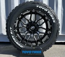 新品 20x10J サーフ プラド タコマ XF OFFROAD XF222 20インチタイヤホイールセット TOYO OPEN COUNTRY RT 275/55R20 ホワイトレター_画像1