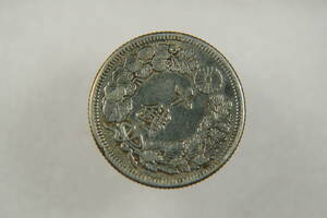  asahi day 10 sen silver coin Meiji 44 year ②