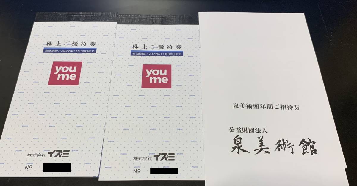ブランド品 イズミ 株主優待 泉美術館 ご招待券 2枚 agapeeurope.org