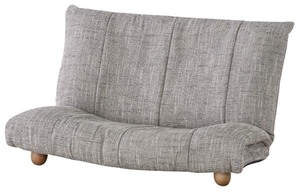 [ быстрое решение ] высокий задний наклонный низкий диван -/ ткань серый 