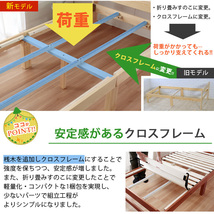 すのこベッド フレームのみ すのこベット シングル 送料無料 天然木パイン材 ARP アープ パイン材ベッド シングルベッド_画像3