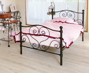 iron bed frame only single bed pipe bed white black Cinderella (sinterela)